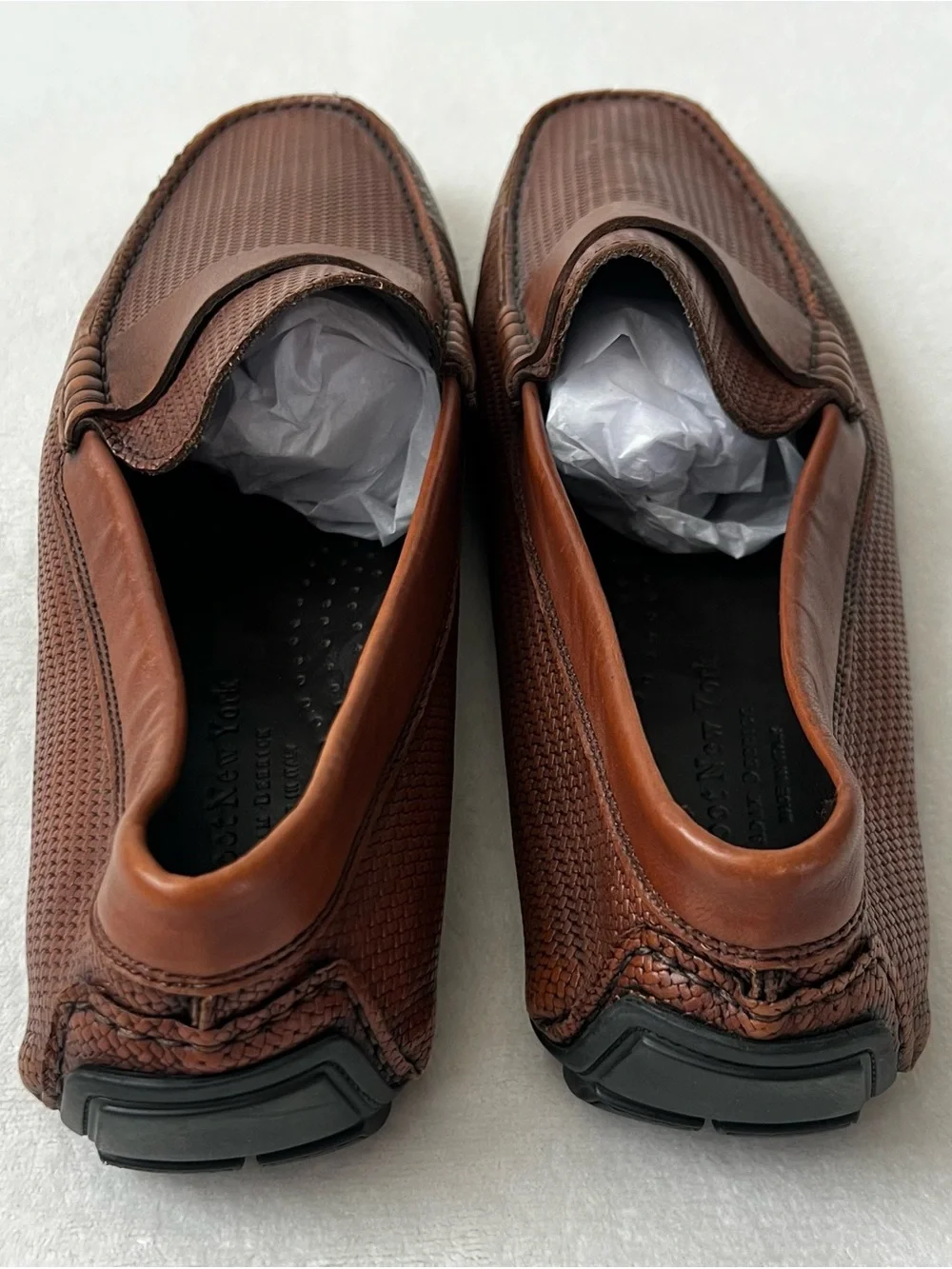 To Boot New York Magnus Leather Driving Moccasins Size 15